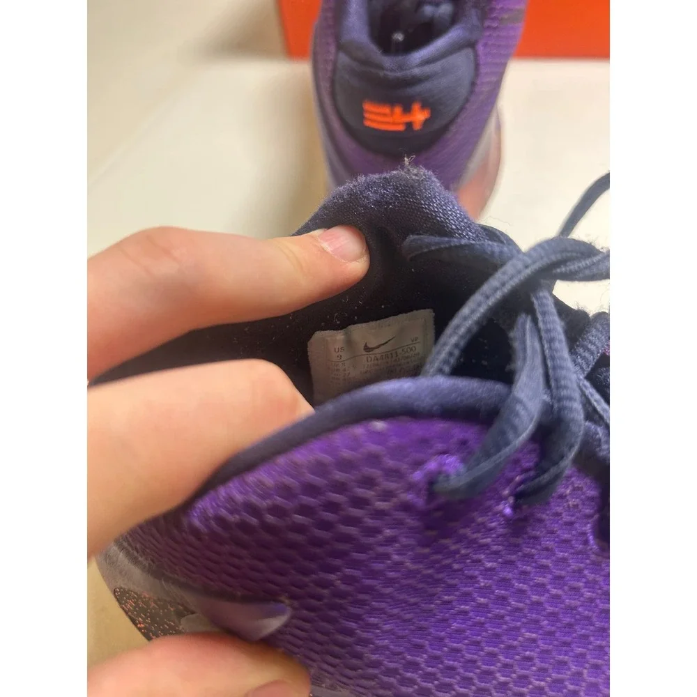Nike Zoom Freak 1 Court Purple University Gold 9m #2706